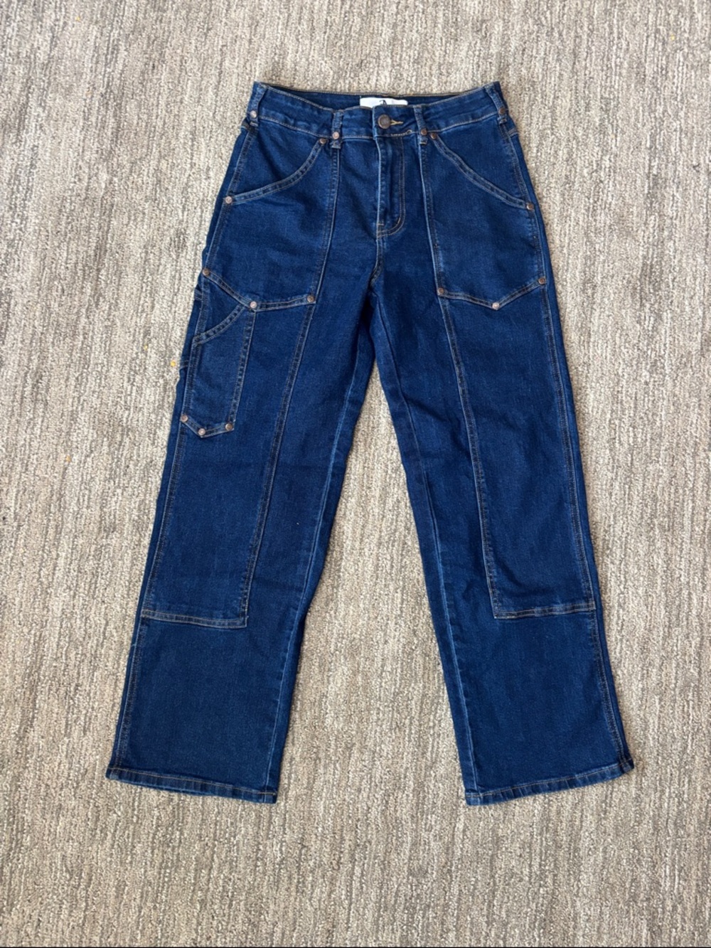 Flying Angel Dark Blue Denim Jeans